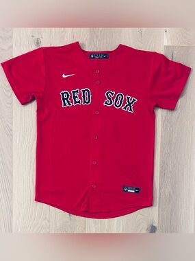 Youth Nike Boston Red Sox Xander Bogaerts MLB Baseball Jersey - Size Large
